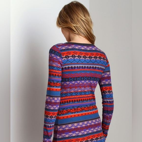 3/$25 Splendid | Waffle Knit Long Sleeve Thermal Top size Medium - Picture 3 of 10
